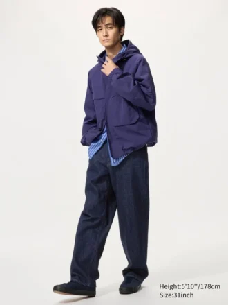 Wide straight jeans voor heren