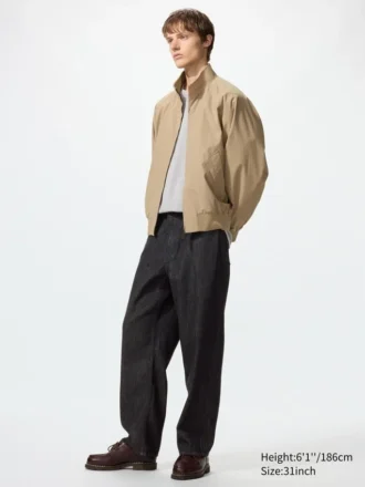 Wide straight jeans voor heren