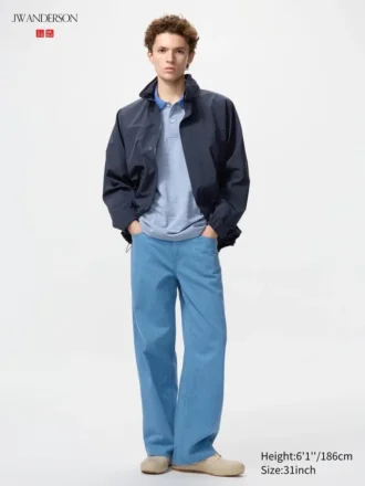 Wide Straight-Jeans voor heren