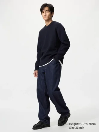 Wide straight jeans voor heren | Tall