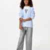 Wide straight jeans voor kinderen