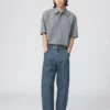 Wide tapered jeans voor heren