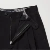 Wijd plooibroek voor dames | Denim