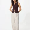 Wijd plooibroek voor dames | Tall