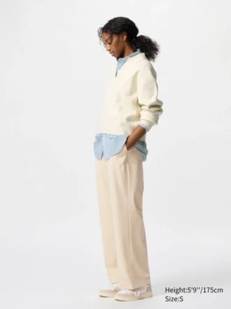 Wijd plooibroek voor dames | Tall