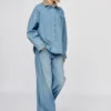 Wijde jeans met lage taillehoogte voor dames