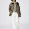Wijde jeans met lage taillehoogte voor dames