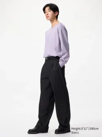 Wijd plooibroek voor dames | Tall