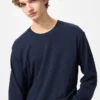 Zacht geborsteld T-shirt voor heren | Longsleeves