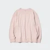 Zacht gebreid fleece T-shirt voor dames | Longsleeves