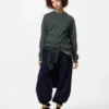 Zacht gebreid fleece T-shirt voor heren