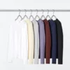 Zacht geribbeld T-shirt voor dames | Longsleeves