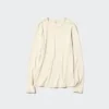 Zacht geribbeld T-shirt voor dames | Longsleeves
