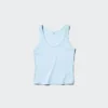 Zachte geribbelde tanktop voor dames