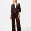 Zachte velours broek voor dames